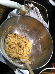 Be sure to let the batter rest. If you're waiting for guests to arrive, just cover the batter bowl with a moist towel and it will keep for several hours at room temperature.