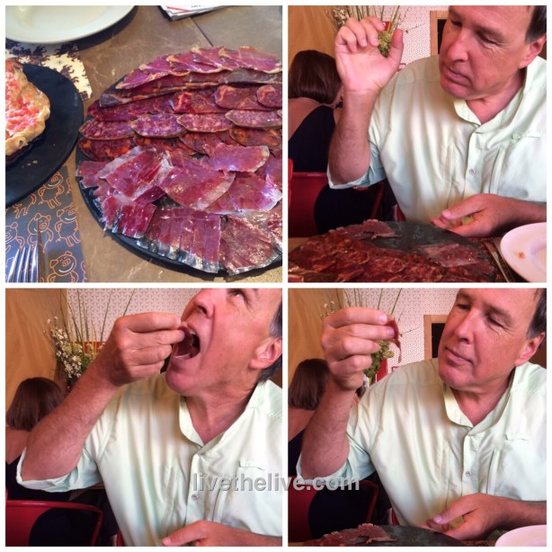 Acorn-fed Iberico ham: there's nothing like it!