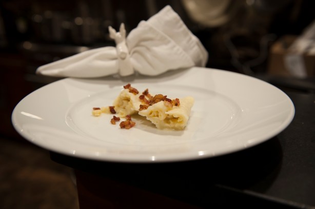 Mac-and-cheese koldūnai!